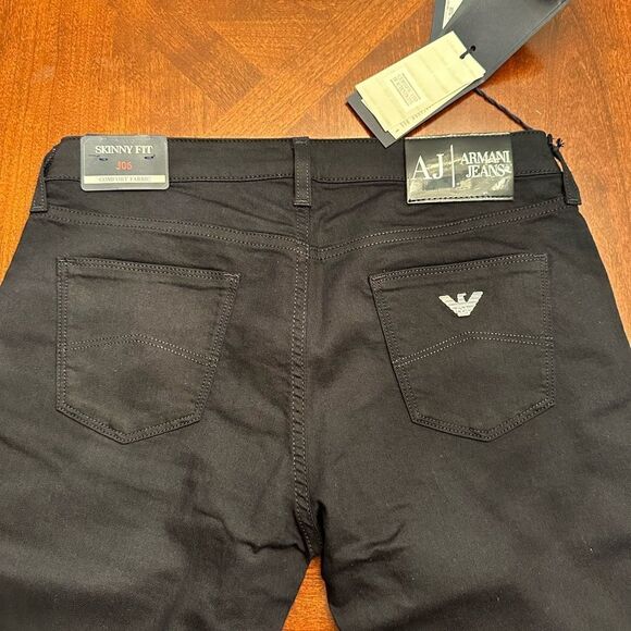 ARMANI JEANS J06 skinny fit lightweight stretch comfort fabric size 28 NWT - Picture 5 of 8